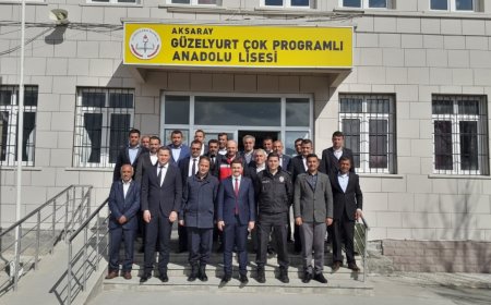 Kaymakam Muhammet Tugay, Yeni Seçilen Muhtarlarla İlk Toplantısını Yaptı