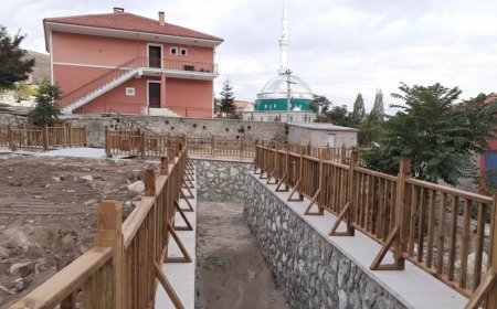 Köy Sel Taşkın Kanalı Korkulukları Tamamlandı