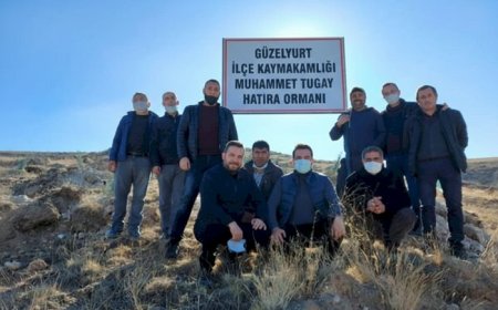 Yaprakhisar Köyü Sn. Muhammet Tugay Hatıra Ormanı Oluşturuldu