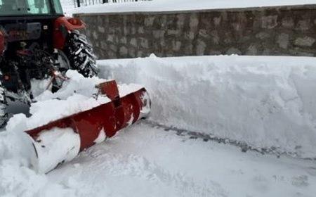 Kış Şartlarına Rağmen Köy Yolları Açık Tutuldu