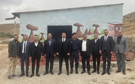 Kaymakamımız ve Heyetinden Yaprakhisar Köyü’ne Ziyaret