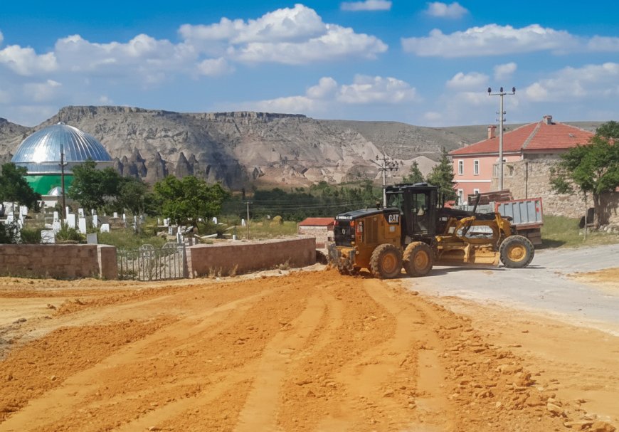 Köy İçi Parsel Yollarının İnşasına Başlandı