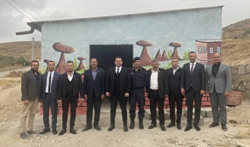 Kaymakamımız ve Heyetinden Yaprakhisar Köyü’ne Ziyaret