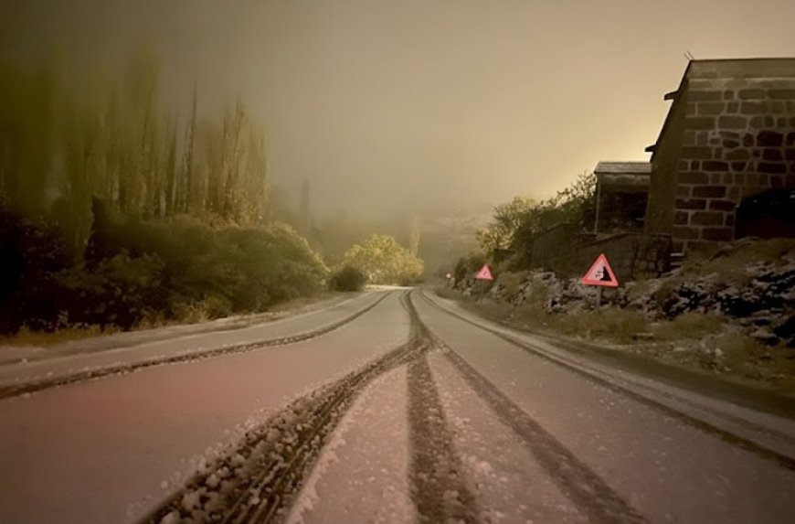 Yılın İlk Karı Düştü